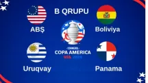 Amerika Kuboku: C qrupunda Boliviya ABŞ, Uruqvay isə Panama ilə üz-üzə