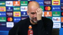 UEFA Çempionlar Liqası: Pep Qvardiola qələbəni əldən verdikləri görüşdə üzünü cırdı